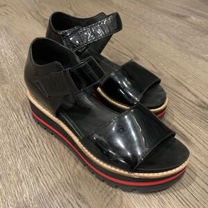 Eileen Fisher platform sandals